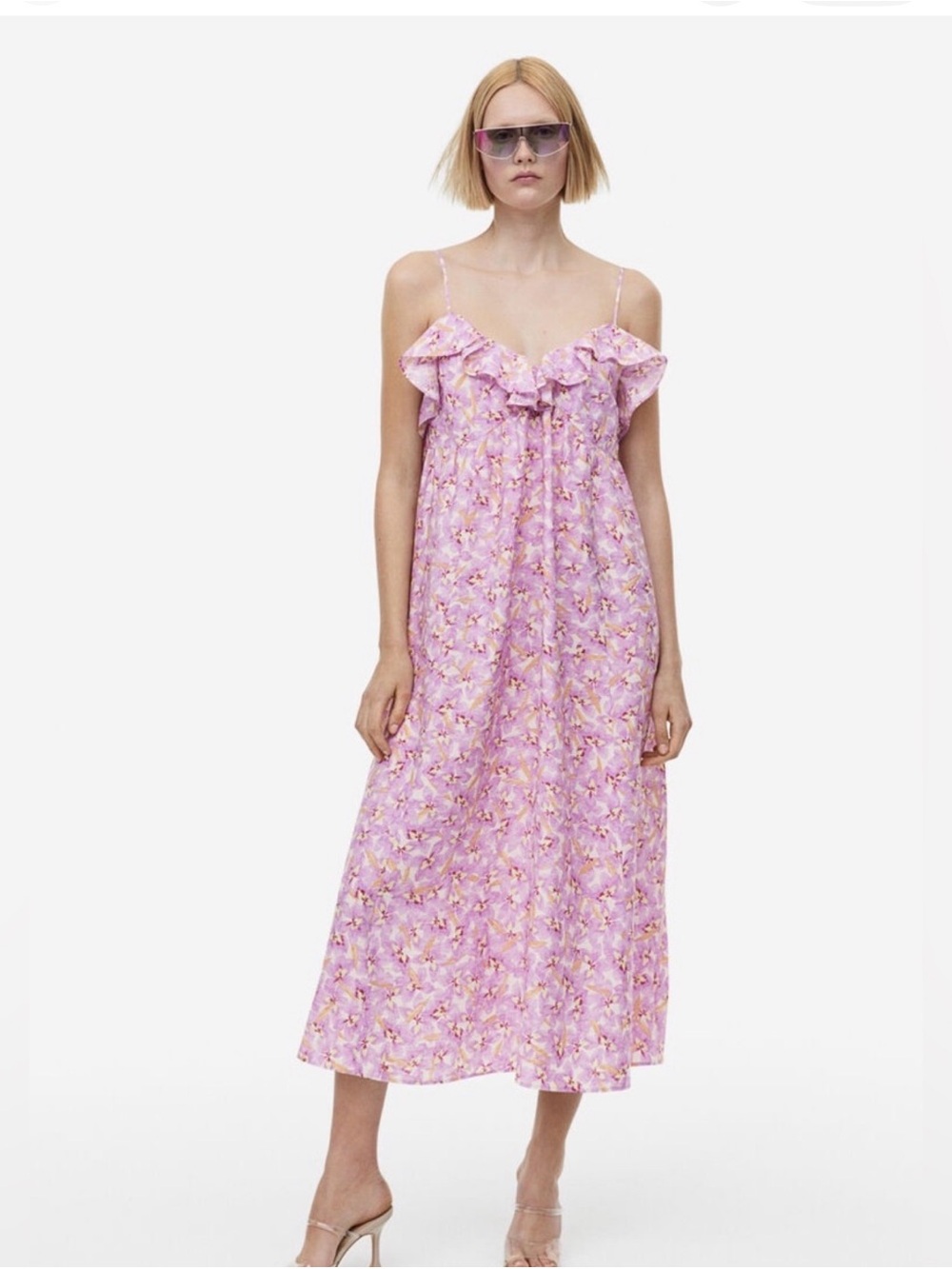 3 for $25 | Floral Pink Maxi Dress